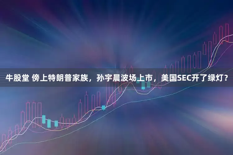 牛股堂 傍上特朗普家族，孙宇晨波场上市，美国SEC开了绿灯？